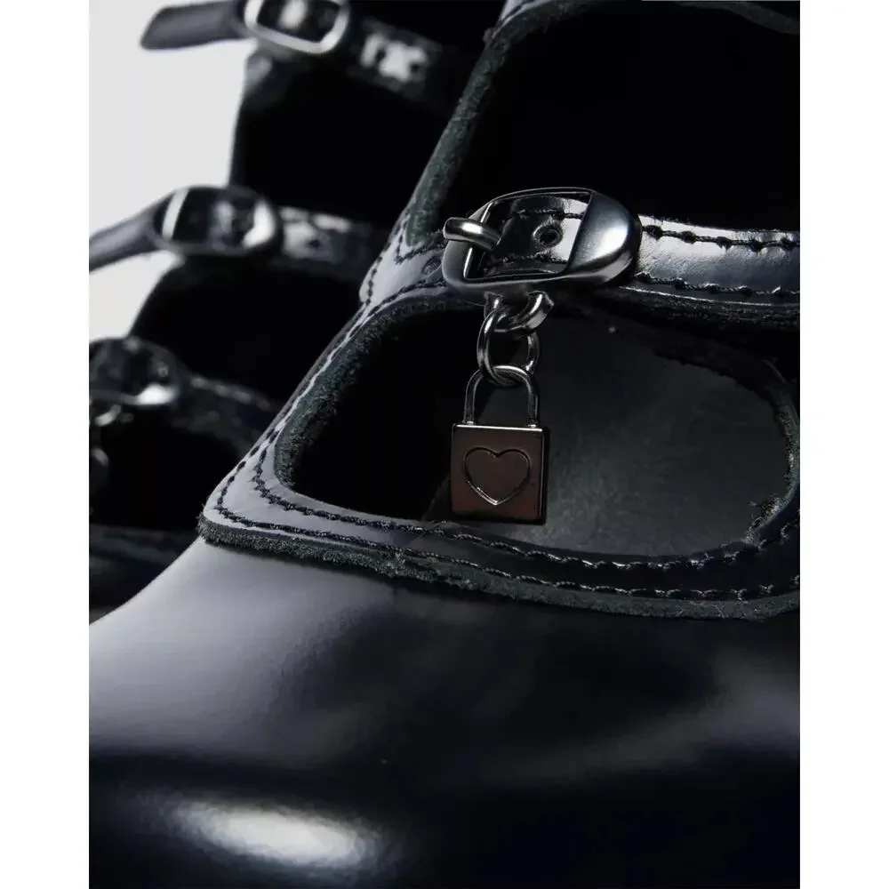 Dr. Martens x Marc Jacobs Kiki Boots in BLACK BUTTERO (Women's sizing) - Picture 8 of 10